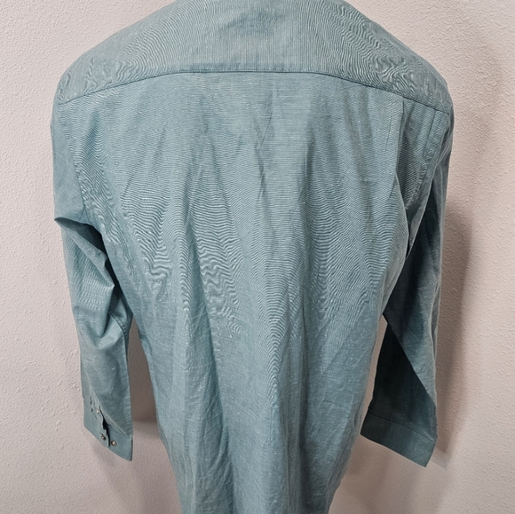 Van Heusen men's button-down longsleeve large - Picture 4 of 6